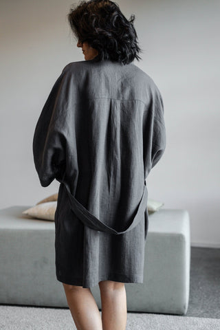 Olympia Linen Kimono