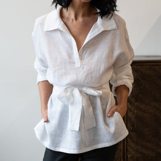 Mali Linen Blouse