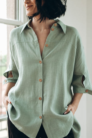 Tuvalu Linen Shirt