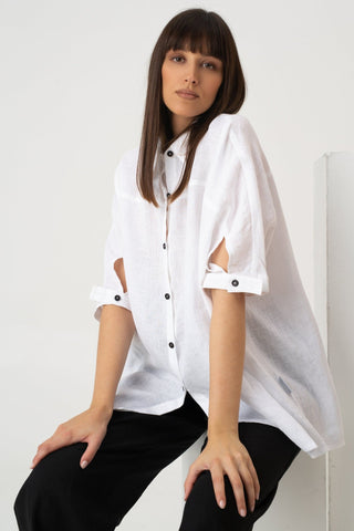 Tuvalu Linen Shirt